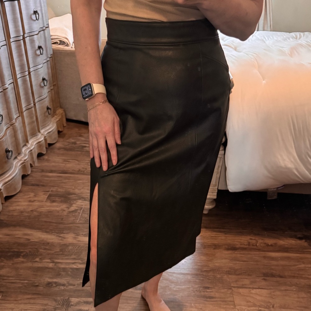 SPANX Black Pencil Skirt